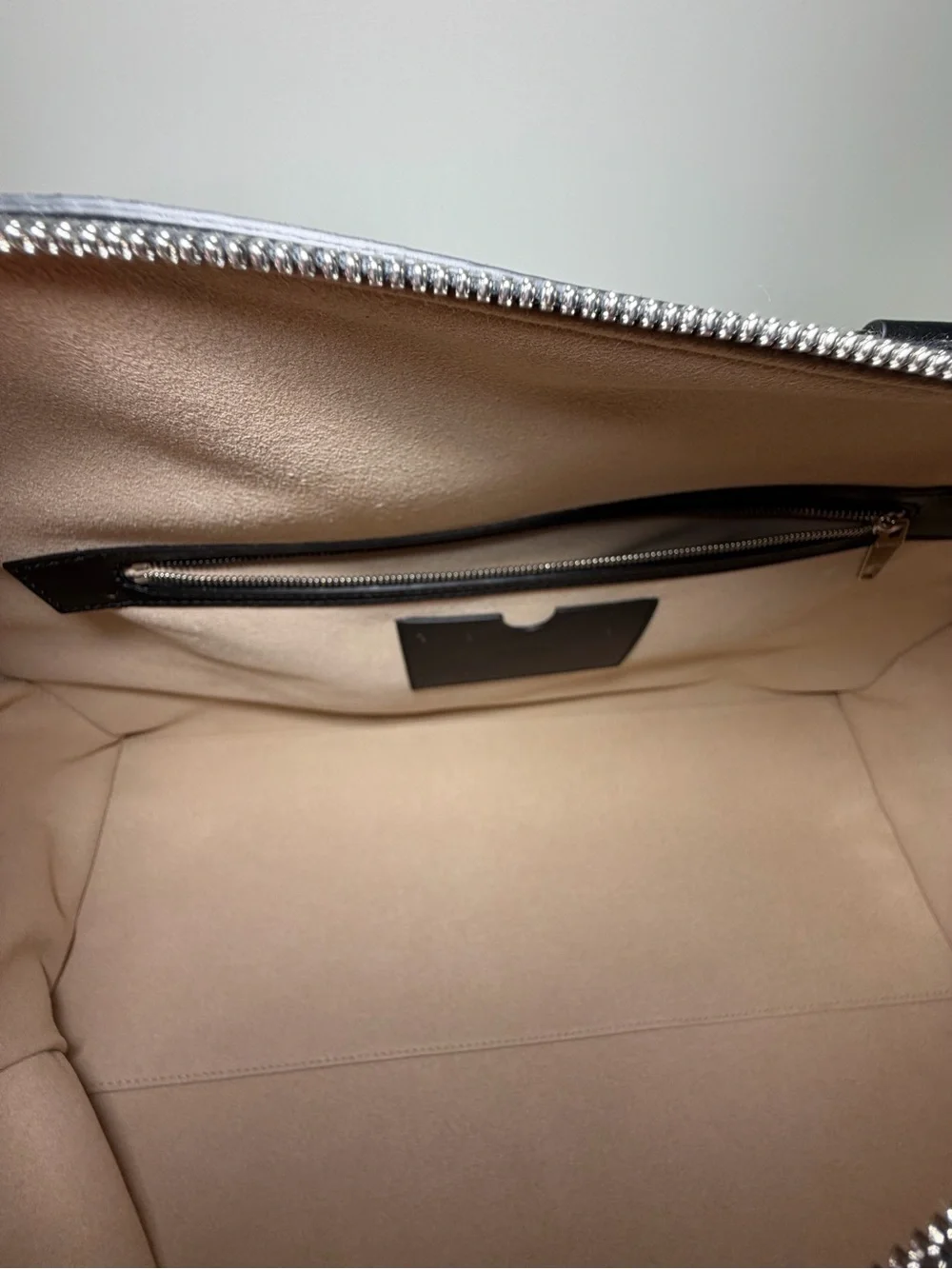 Balmain Black & Cream Logo Jacquard Duffel Bag